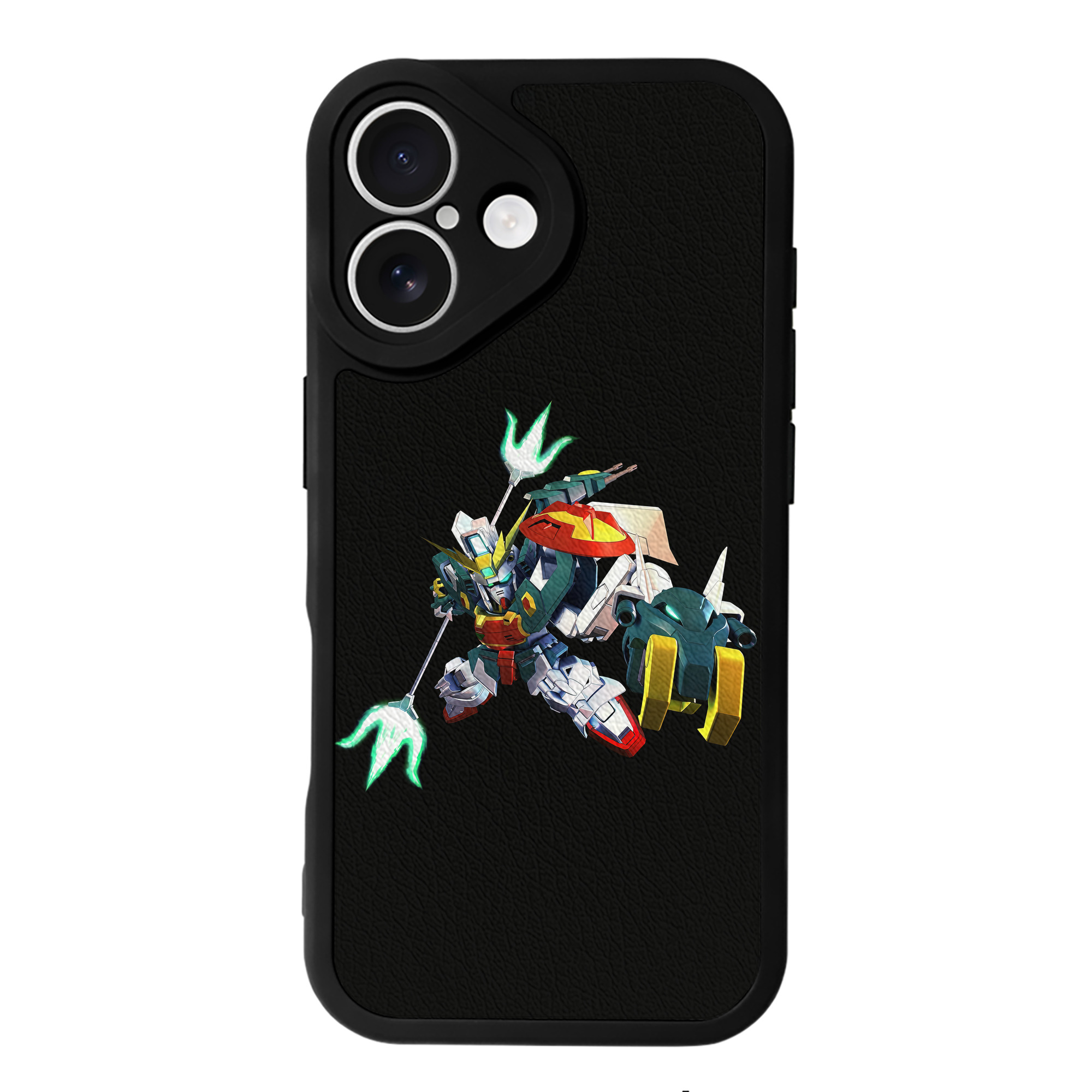 （画像用） 機動戦士ガンダム Mobile Suit Gundam 【iPhone 16シリーズ対応】シリコンスマホケース（レザー調） 材質：シリコン